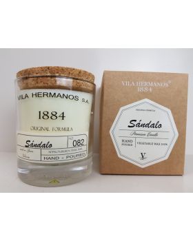 1884 vela vaso Sandalo