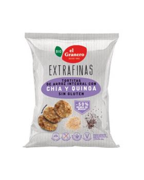 Extrafina Torta Arroz Int+Chia+Quinoa 60gr GRANER