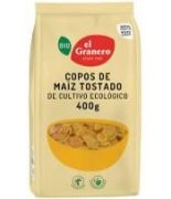 Copos tostado de maiz 400 gr BIO El GRANERO