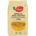 Copos tostado de maiz 400 gr BIO El GRANERO