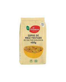 Copos tostado de maiz 400 gr BIO El GRANERO