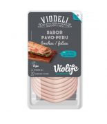 Lonchas vegetales PAVO 100gr VIODELI