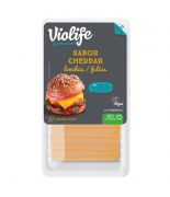 Queso lonchas vegan sabor Cheedar 200gr VIOLIFE