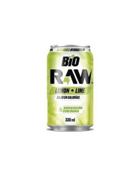 Bebida Isotónica Lima y Limón BIO 330ML RAW