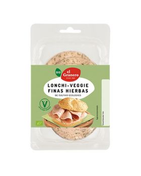 Lonchas vegana Mortadela FINAS HIERBAS 100gr GRANE